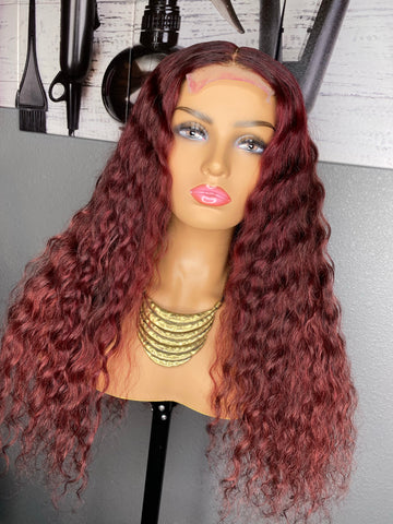 “Kylah” Custom Deep Wave Wig 22inch